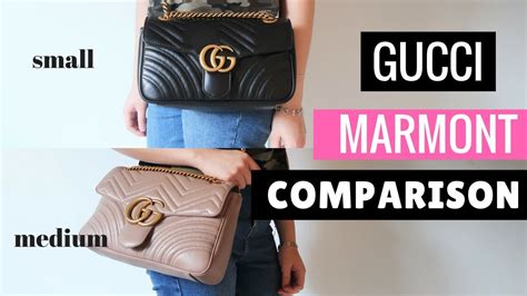 gucci marmont 4 cm|Gucci Marmont small vs mini.